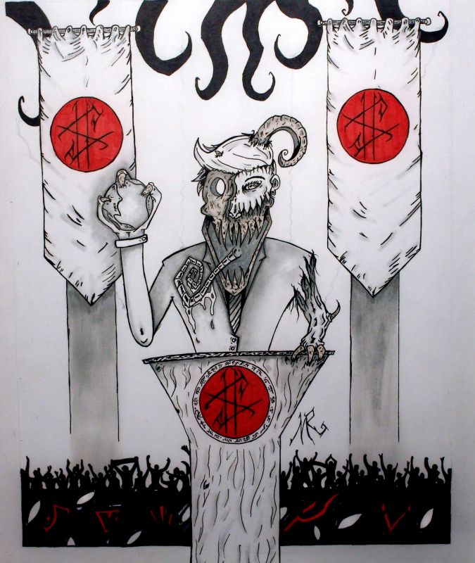 Mammon's Puppet Print